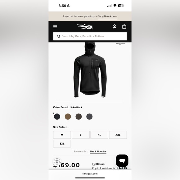 Sitka Heavyweight Hoody - Picture 4 of 4